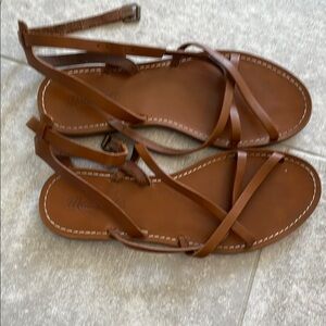 Brown Leather Sandals
